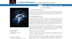 Desktop Screenshot of neurotherapie.com